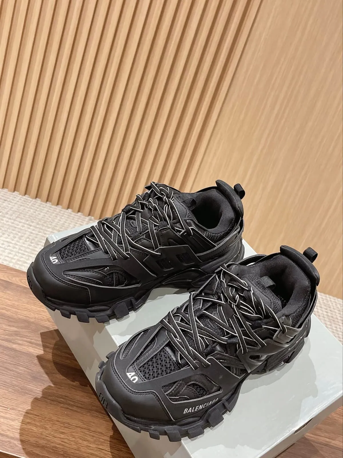 Balenciaga Runner Sneaker 3.5 in Black product thumbnail view 3