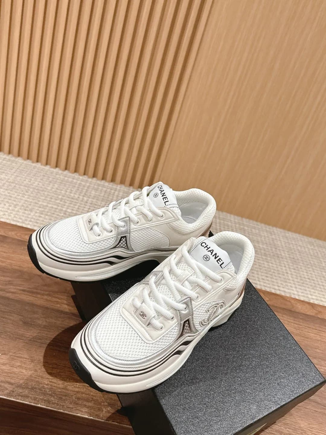 Chanel Platform Sneaker