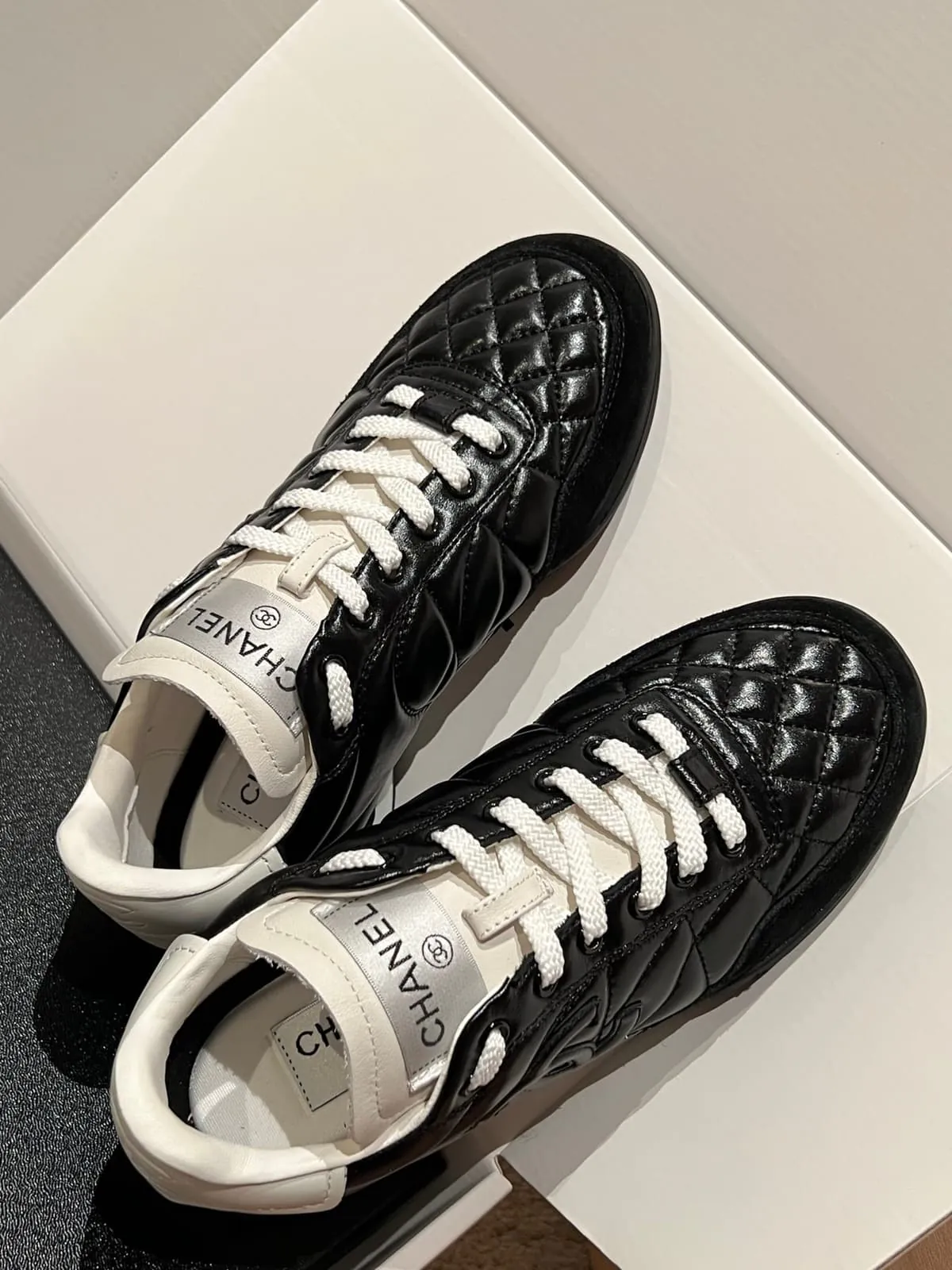 Chanel Sneaker in Black product thumbnail view 2